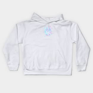 Tryzub Glitch Kids Hoodie